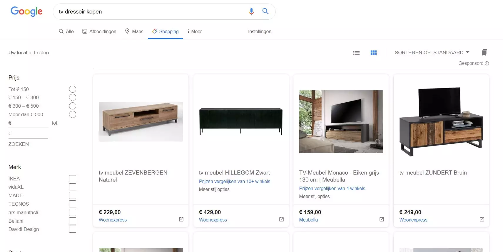 Google Shopping feed