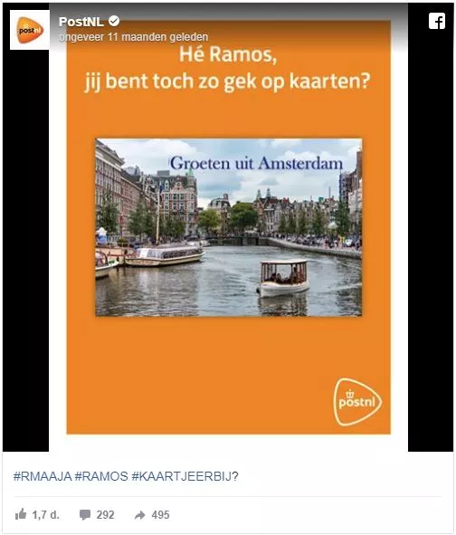 POSTNL kaartenactie