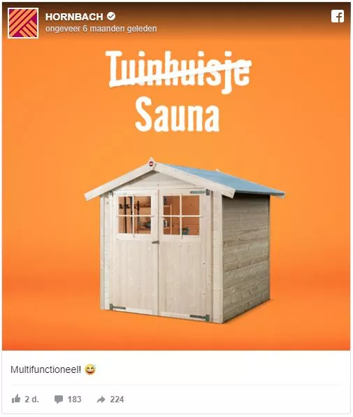 Hornbach social media