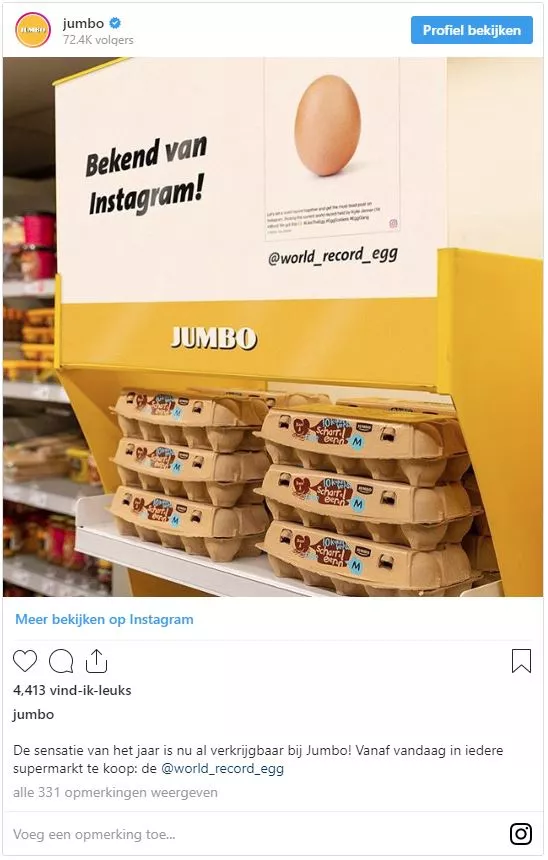 Jumbo social media